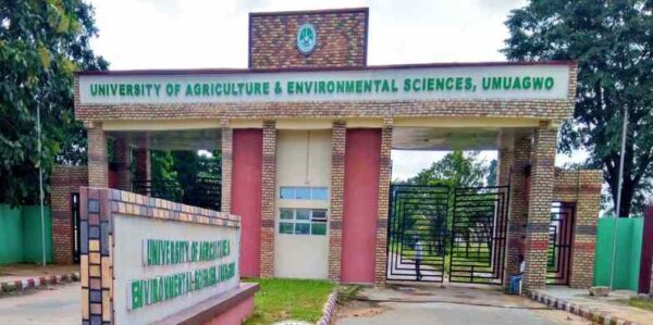 Accredited Courses Offered At University of Agriculture and Environmental Sciences Umuagwo [UPDATED]